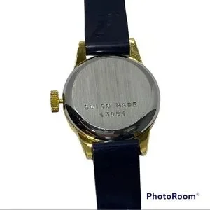 Vintage Ravisa Jeweled Navy Blue Watch Ravisa | Accessories | Vintage Ravisa Jeweled Navy Blue  main image 2